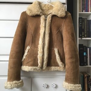 Vintage Sheepskin reversible jacket